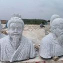 常德 白麻花岗岩石材人物立体雕刻