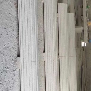 常德 花岗岩厂家带你看白麻花岗岩门楼大柱柱皮