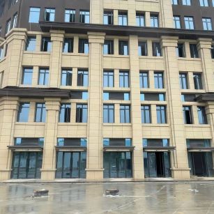 常德 黄金麻花岗岩荔枝面小区外墙干挂