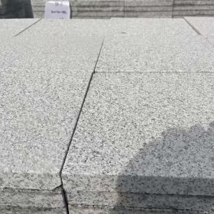 常德 白麻花岗岩石材推荐 荔枝面地铺石