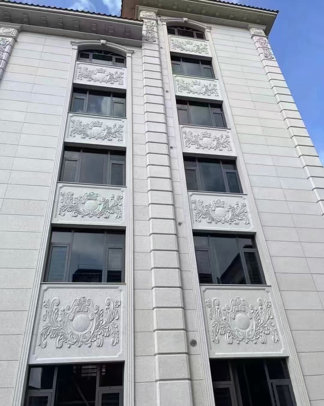 常德 白麻荔枝面花岗岩别墅外墙干挂