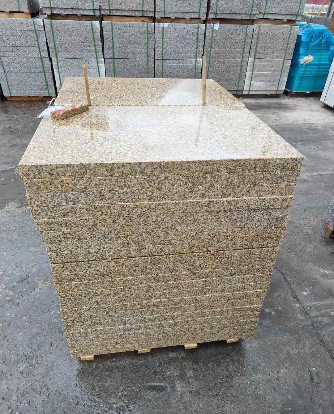 常德 湖北黄金麻花岗岩石材荔枝面外墙石材