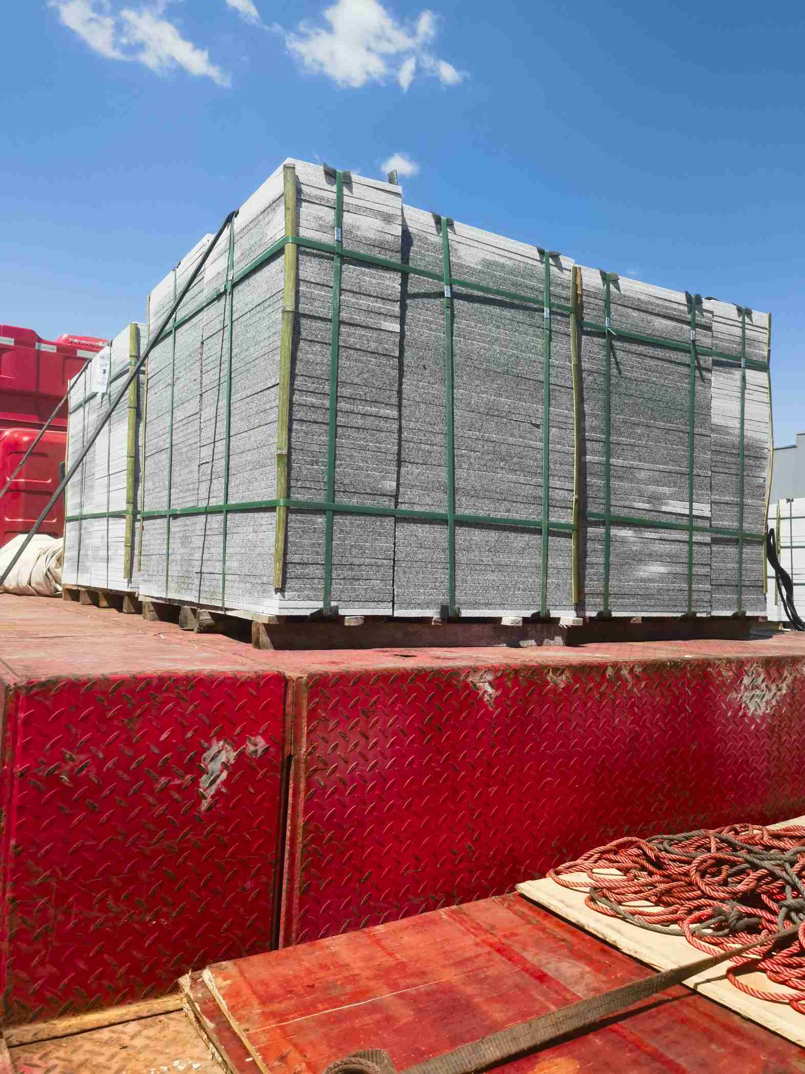 常德 芝麻白火烧规格板地铺石300*600/600*600