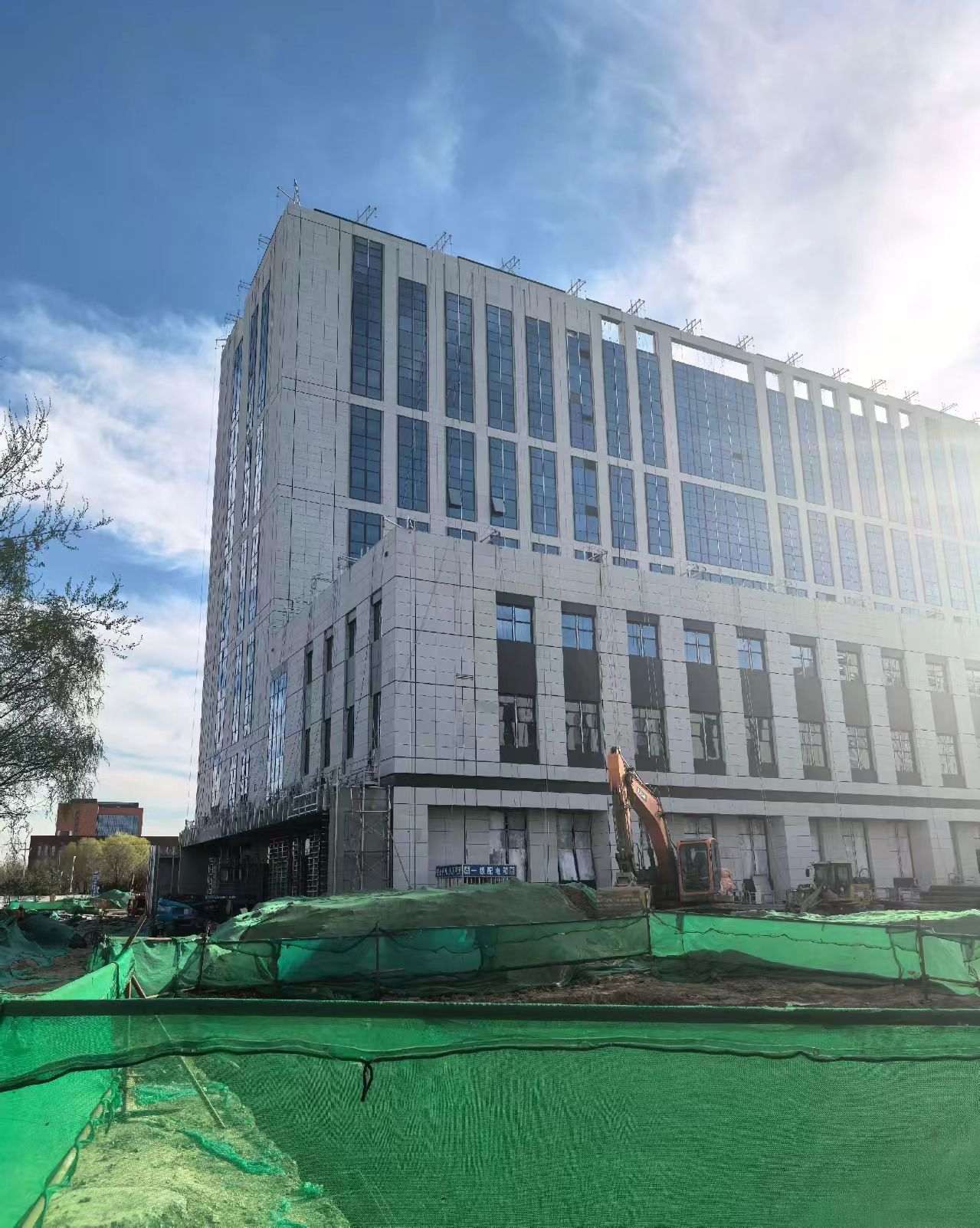 常德 白麻花岗岩石材外墙干挂